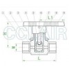 Q11SAF-64，內(nèi)螺紋球閥