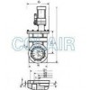 CCQ-50，CCQ-63，CCQ-80，CCQ-100，CCQ-150，氣動超高真空插板閥