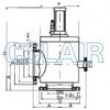 GDQ-J50，GDQ-J63，GDQ-J80，GDQ-J100，氣動(dòng)高真空擋板閥
