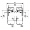 3D-14,3D-16,3D-18,3D-20,3D-22,3C-26,3C-30,3C-36,3C-45,3C-52,內(nèi)螺紋直通接頭