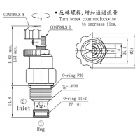 CNC-102-L2.0N，CNC-122-L2.0N流量閥集流閥