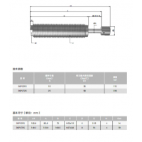 BSP2015,BSP2725，小型不可調(diào)節(jié)液壓緩沖器BSP2015~2715